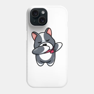 Cute baby dog dabbing cartoon Phone Case