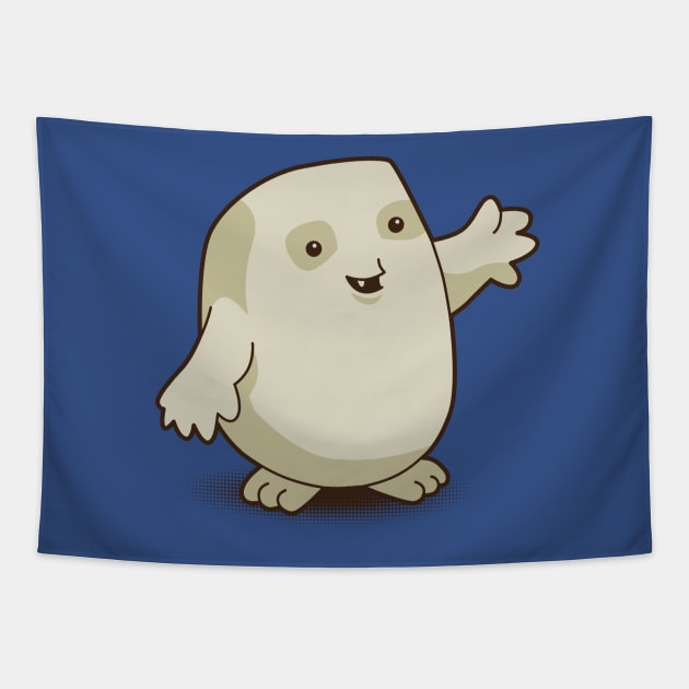 Friendly Adipose Tapestry by tillieke