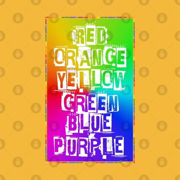 Pride Flag Colors & Meaning - Proudly Celebrate LGBT Diversity Rainbow Pride & Acceptance Apparel by bystander