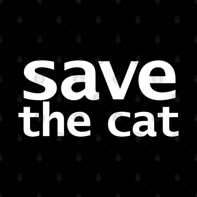 Sci Fi Save the Cat by ellenhenryart