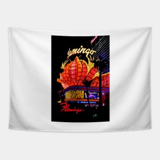 Flamingo Las Vegas Hotel Neon Signs America Tapestry