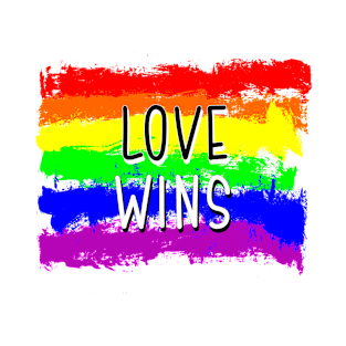 Love wins every time! T-Shirt