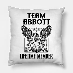 Abbott Family name Pillow