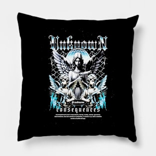 Unknown Consequences Pillow