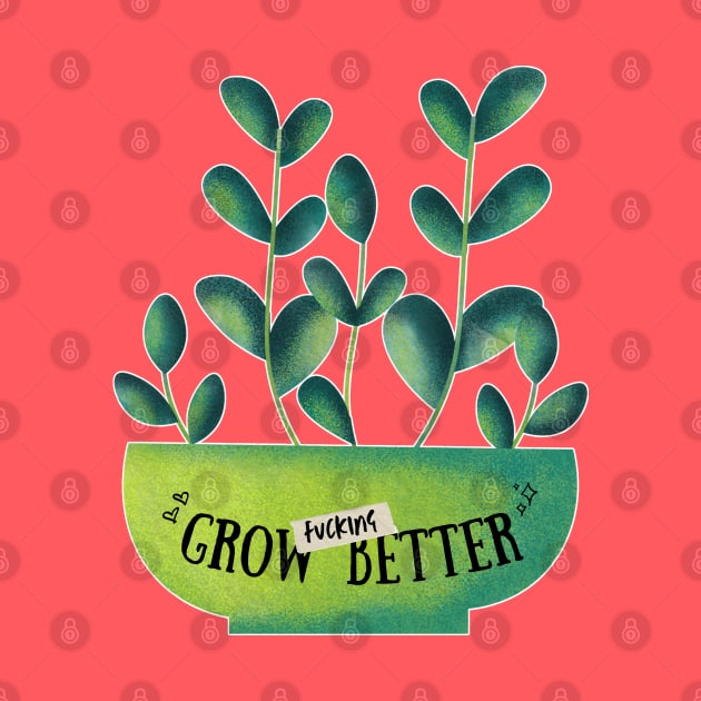 Grow Better | Good Omens | Crowley by monoblocpotato