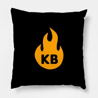 KB flame + Byrne Baby Byrne (2-sided) Pillow