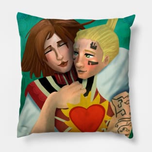 A Divine Reunion Pillow