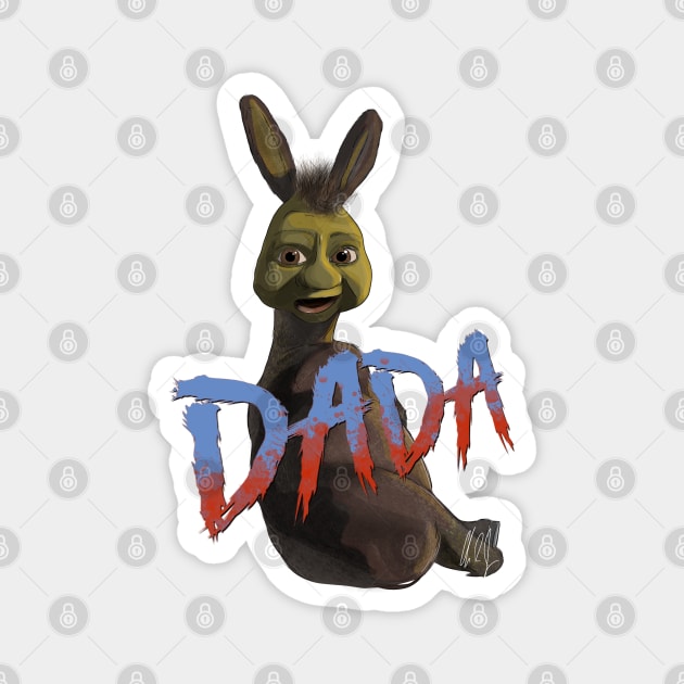 Shrek the Third: DADA Magnet by 51Deesigns