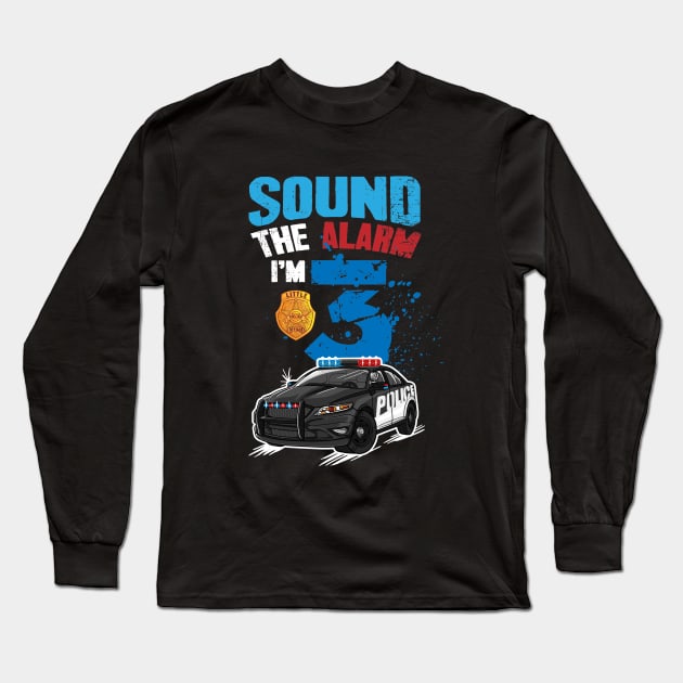 toddler police car shirt