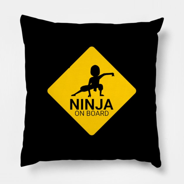 Ninja Only x Fuel Cap Car Decal NK-5 Pillow by Animangapoi