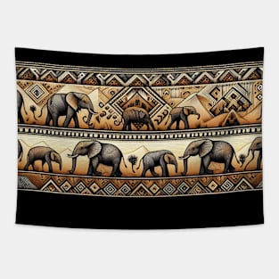 Tribal Patterns - Elephant Tapestry