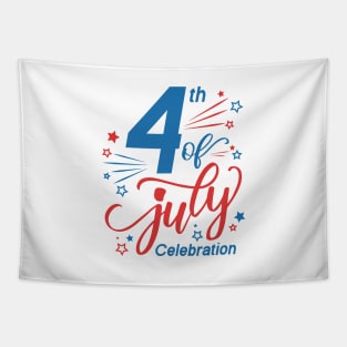 4th of July Celebration Unisex T-Shirt Tapestry