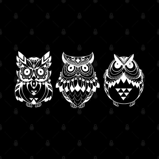 Owl - Decorative Owls by KC Happy Shop