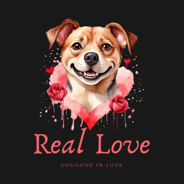 Pawsitively Adored: Dog Love Tee by HaMa-Cr0w