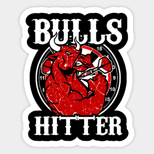 Dart Strong Bull Bullseye Hitter Player Team Gift Darts Lover