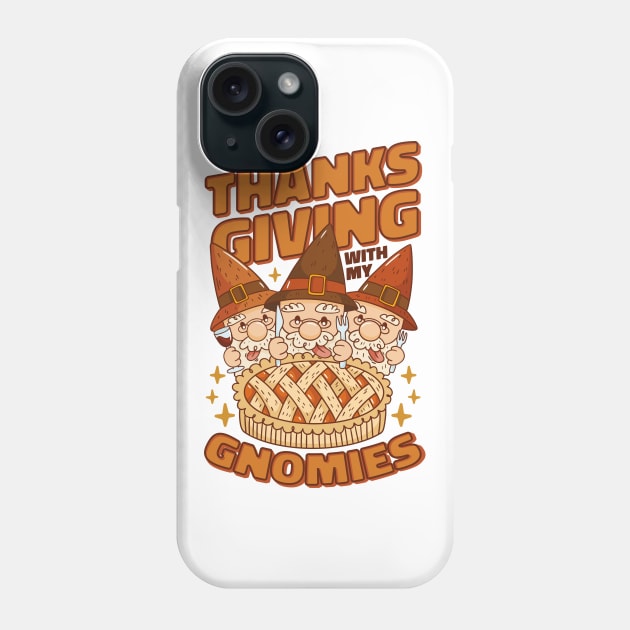 Gnome-Style Thanksgiving Phone Case by Life2LiveDesign