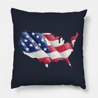 American Flag Pillow