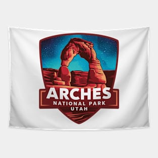 Mystic Arches National Park Utah Tapestry