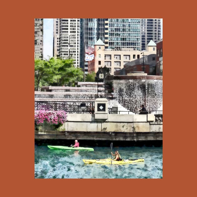 Chicago IL - Kayaking on the Chicago River by SusanSavad