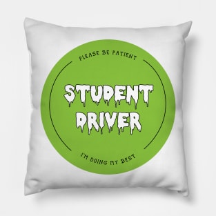 Student Driver Pillow