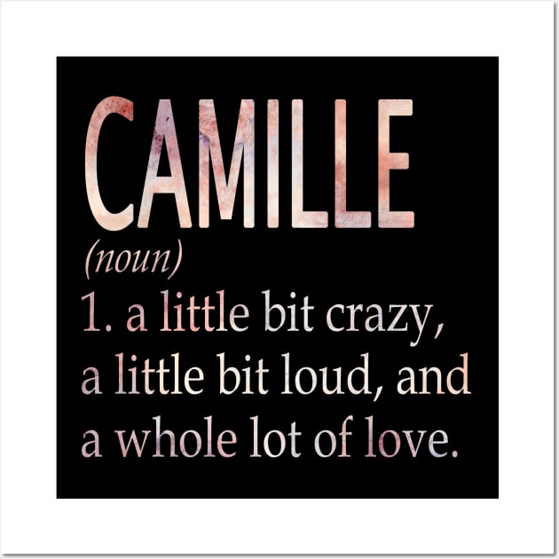 Camille, Name Art Print