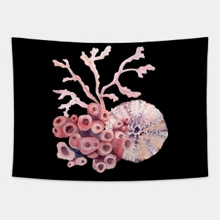 Marine life artwork Tapestry