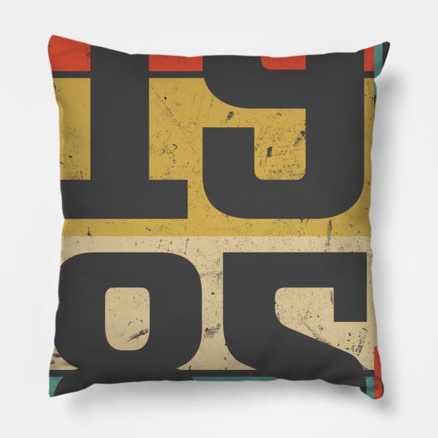 Awesome Since 1985. 35th Birthday Gift Idea Pillow by FromHamburg