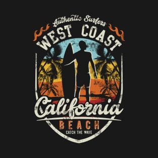 West Coast California Beach T-Shirt