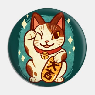 Lucky Cat Pin