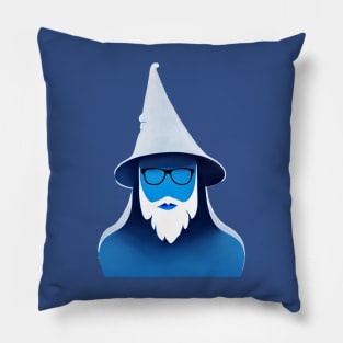 Nerdy Wizard Pillow