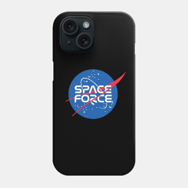 Space Force 8-Bit Phone Case by CCDesign