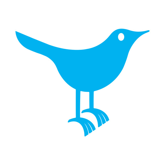 Original 1st ever Twitter bird by simonox
