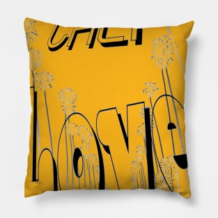 Black and White California Love Pillow