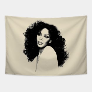 Donna Summer // Drawing Style Design Tapestry