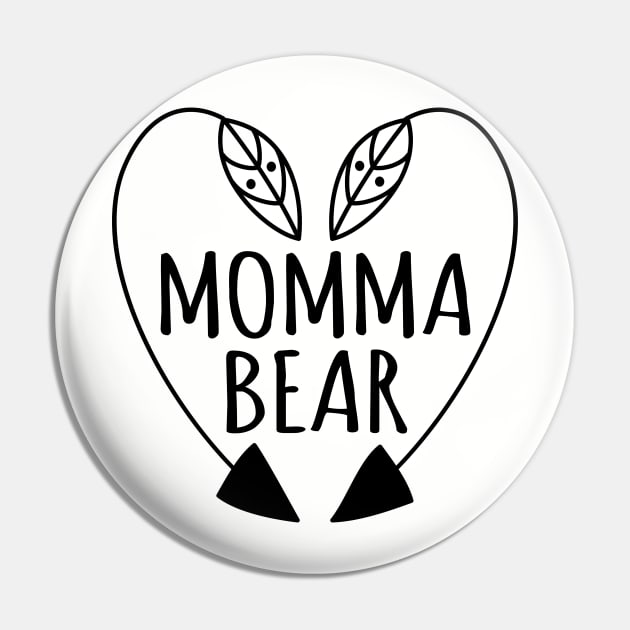 Momma Bear Boho Pin by Teezer79
