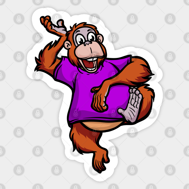 Cute Anthropomorphic Human-like Cartoon Character Orangutan in Clothes - Cute Cartoon Orangutan - Sticker | TeePublic Cute Anthropomorphic Human-like Cartoon Character Orangutan in Clothes - Cute Cartoon Orangutan - Sticker | TeePublic