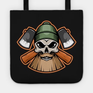 Woodman illustration character design Tote