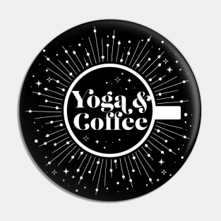 Yoga & Coffee Pin