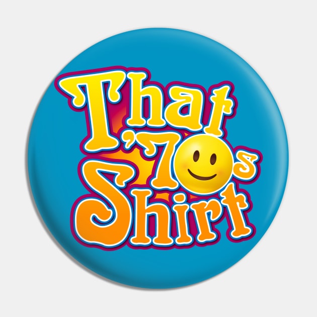 That 70s Shirt Pin by CoDDesigns