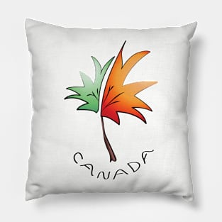 Maple Leaf - Canada (Changing of the seasons) Pillow