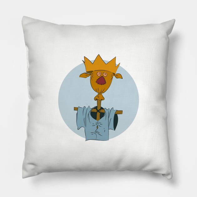 He's sure to be known as John the Worst (No Text) Pillow by Kinowheel