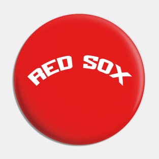 red soxx baseball Pin