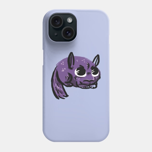 Peeved Chinchilla Doodle Monster Phone Case by SaruHime