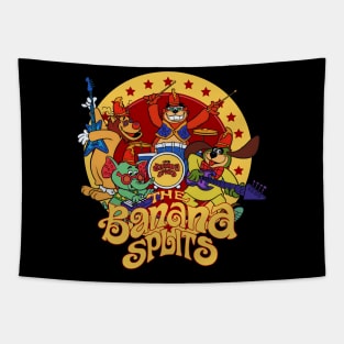 Banana Splits Retro Animals Rockstar Tapestry