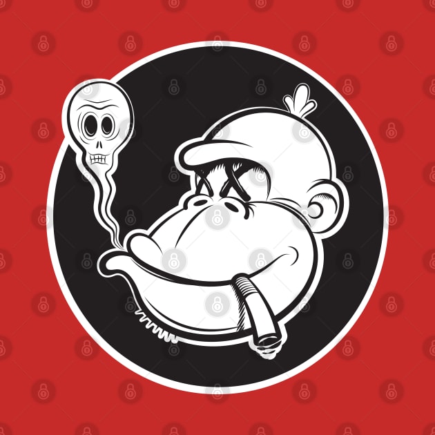 Smoking Monkey by GraficBakeHouse