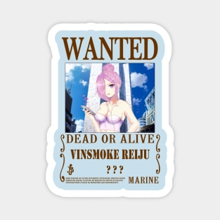 Vinsmoke Reiju One Piece Wanted Magnet