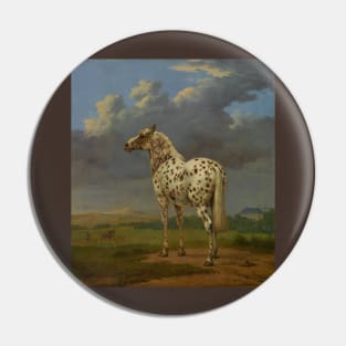 The 'Piebald' Horse by Paulus Potter Pin