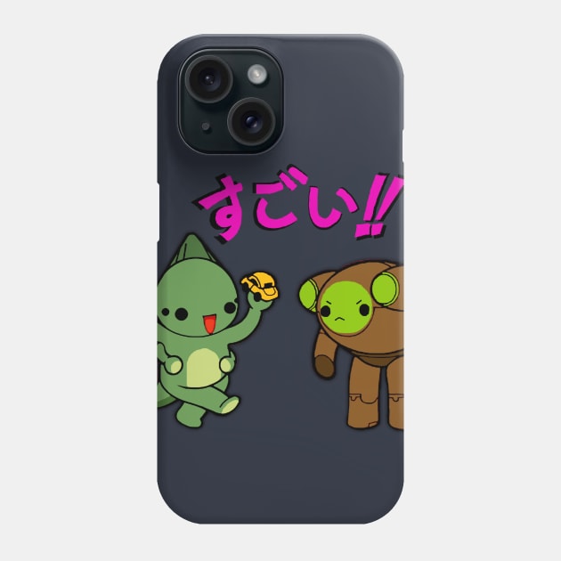 Kaiju Cuties Phone Case by TheUnseenPeril