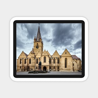 Medieval cathedral Magnet