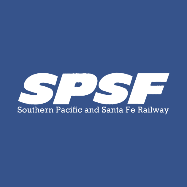 SPSF Railway Company White Logo by Kodachrome Railway Colors